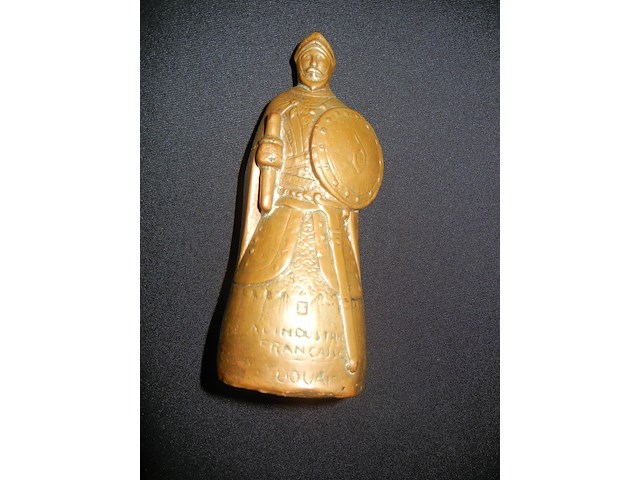 Galvanisch verkoperde wasbeeldje - afbeelding 1 van  3