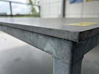 Galvanisé tafel met volkern blad - afbeelding 3 van  4