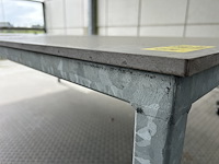 Galvanisé tafel met volkern blad - afbeelding 2 van  4