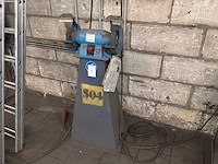 Galvano werkbankslijpmachine op voet - afbeelding 1 van  2