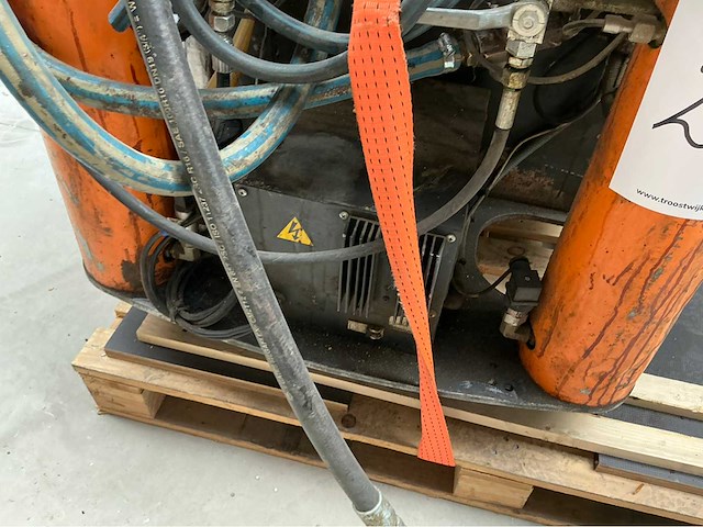 Gama / garraf maquinaria g-250h pur spuitinstallatie - afbeelding 4 van  5