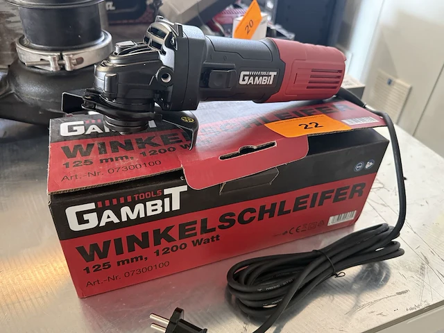 Gambit haakse slijper - afbeelding 1 van  2