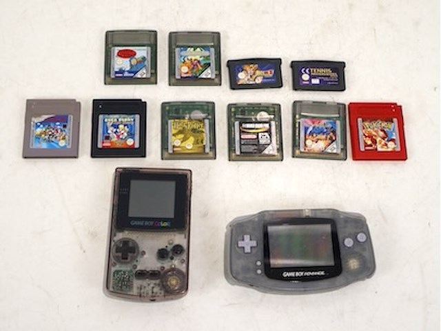 Gameboy colour & advanced - afbeelding 1 van  7