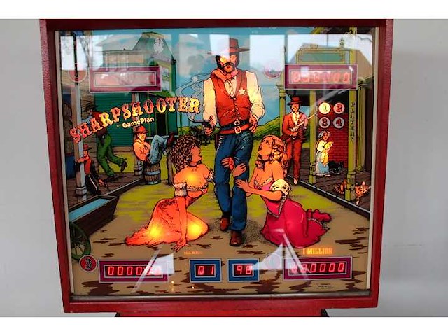 Gameplan - sharpshooter - flipperkast - afbeelding 4 van  7