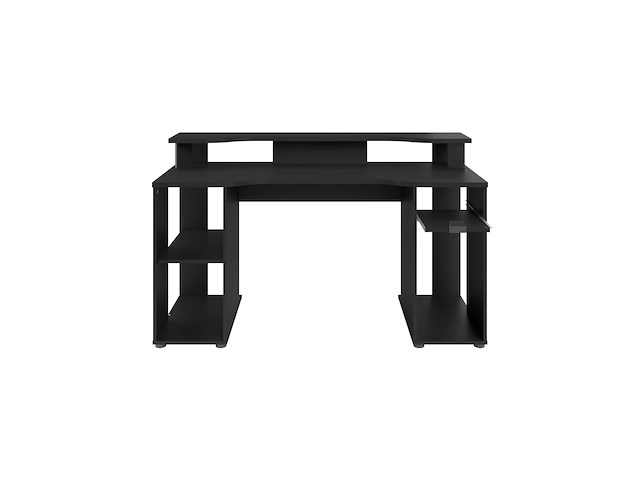Gaming bureau levelup 150cm - zwart - afbeelding 3 van  4