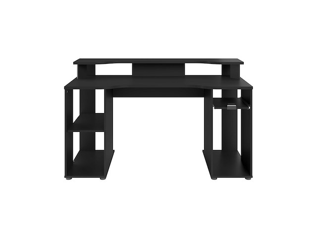 Gaming bureau levelup 150cm - zwart - afbeelding 1 van  4