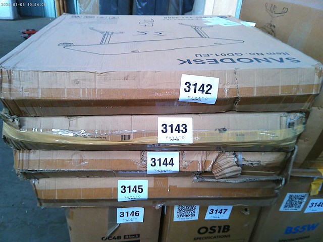 Gamingbureau 160x73cm gamerbureau met volledige muismat, bekerhouder, headsethaak en snoerbeheer, zwart - afbeelding 8 van  8