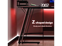 Gamingbureau 167 x 127 cm l-vormig hoekbureau - afbeelding 8 van  11