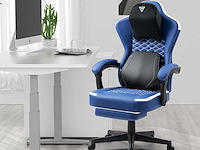 Gamingstoel - ergonomisch met verwarmde lendensteun - afbeelding 1 van  9