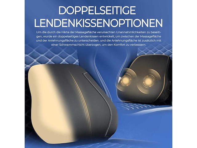 Gamingstoel - ergonomisch met verwarmde lendensteun - afbeelding 8 van  9