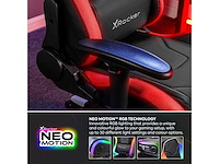 Gamingstoel - x rocker - ergonomisch - aanpasbaar rgb - hoge rugleuning - afbeelding 8 van  10