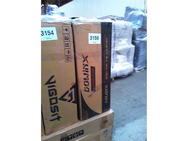 Gamingstoel, ergonomische hoge rugleuning racestoel - afbeelding 4 van  4