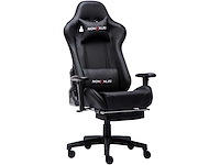 Gamingstoel, ergonomische hoge rugleuning racestoel - afbeelding 2 van  4