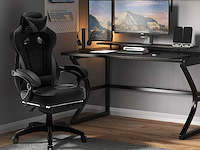 Gamingstoel, ergonomische pu leren bureaustoel