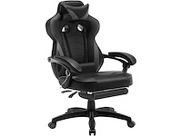 Gamingstoel, ergonomische pu leren bureaustoel - afbeelding 3 van  8