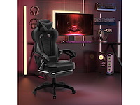 Gamingstoel, ergonomische pu leren bureaustoel - afbeelding 6 van  8