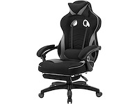 Gamingstoel, ergonomische stoffen bureaustoel - afbeelding 2 van  9