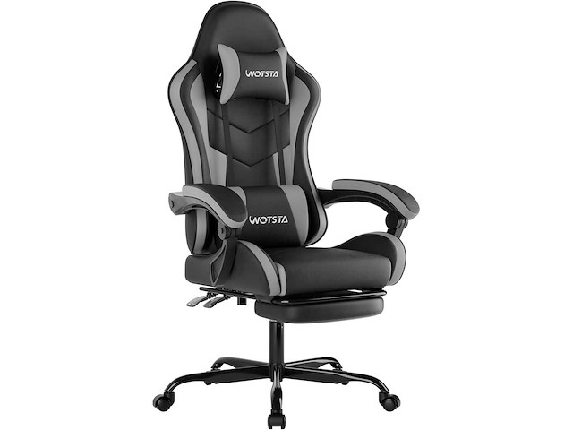 Gamingstoel, gamingstoel met lumbale massage - afbeelding 1 van  7
