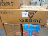 Gamingstoel met verwarmde massage - stof - afbeelding 9 van  9