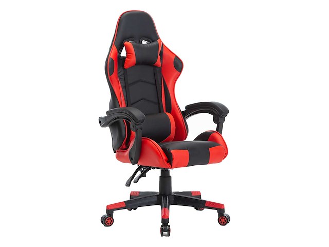 Gamingstoel rood - afbeelding 2 van  7