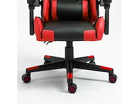 Gamingstoel rood - afbeelding 2 van  7