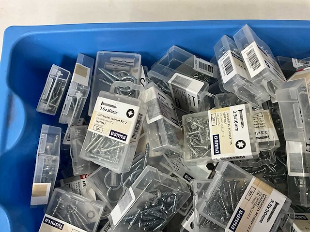 Gamma assorti diverse bevestigingsmaterialen (100x) - afbeelding 3 van  6