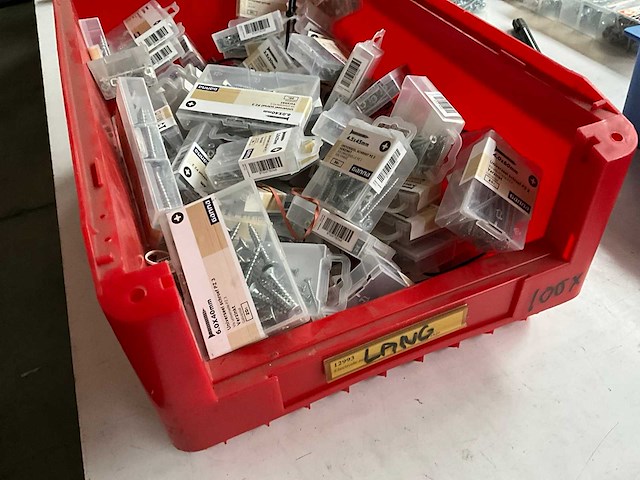 Gamma assorti schroeven verzinkt (100x) - afbeelding 2 van  5