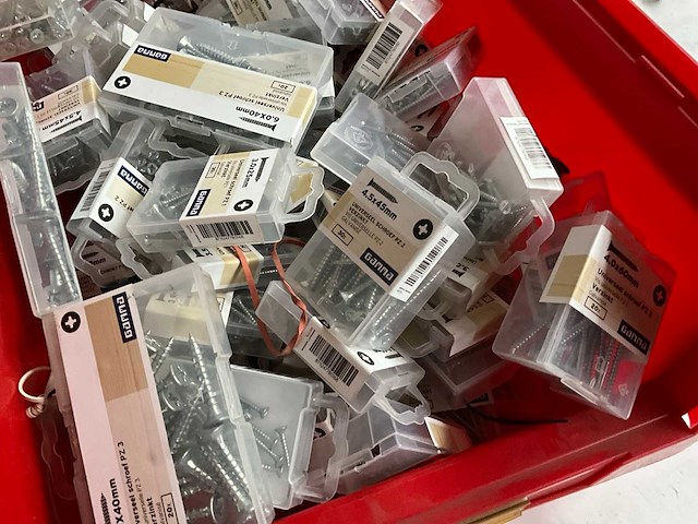 Gamma assorti schroeven verzinkt (100x) - afbeelding 3 van  5