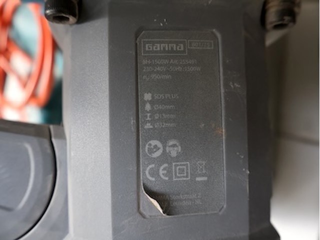 Gamma boorhamer - afbeelding 3 van  4