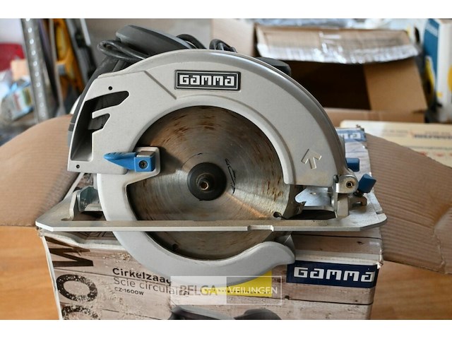 Gamma cz-1600w cirkelzaag - afbeelding 1 van  3