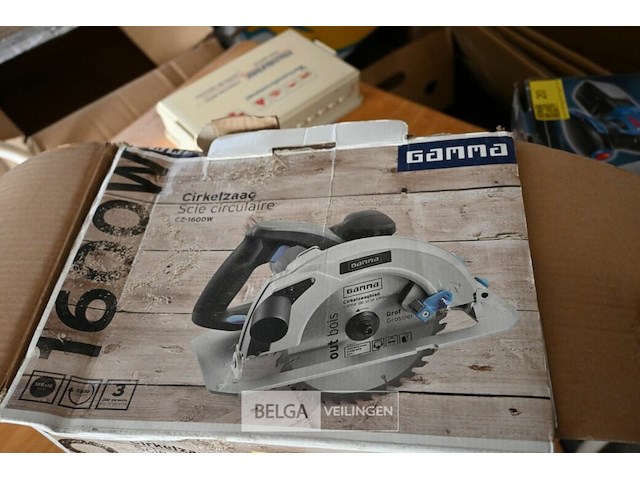 Gamma cz-1600w cirkelzaag - afbeelding 3 van  3