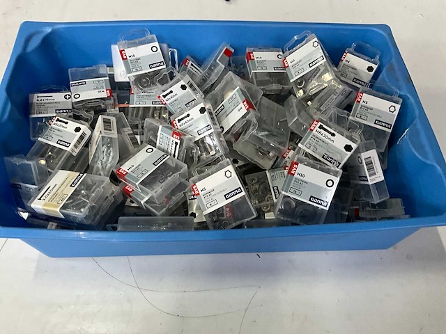 Gamma diverse bevestigingsmaterialen (100x) - afbeelding 1 van  6