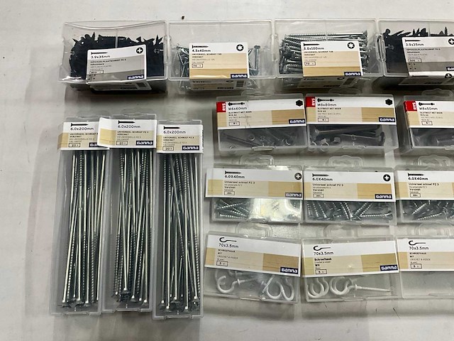 Gamma diverse bevestigingsmaterialen (37x) - afbeelding 2 van  7