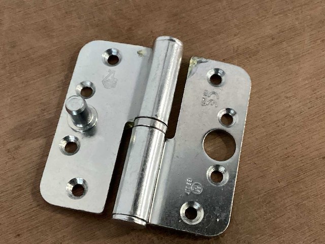 Gamma kogelstift paumelle 90x90 mm, ronde hoek (88x) - afbeelding 3 van  4