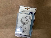 Gamma opbouw dubbele wandcontactdoos (66x) - afbeelding 2 van  3