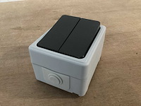 Gamma opbouw serieschakelaar, spatwaterdicht (46x) - afbeelding 1 van  3