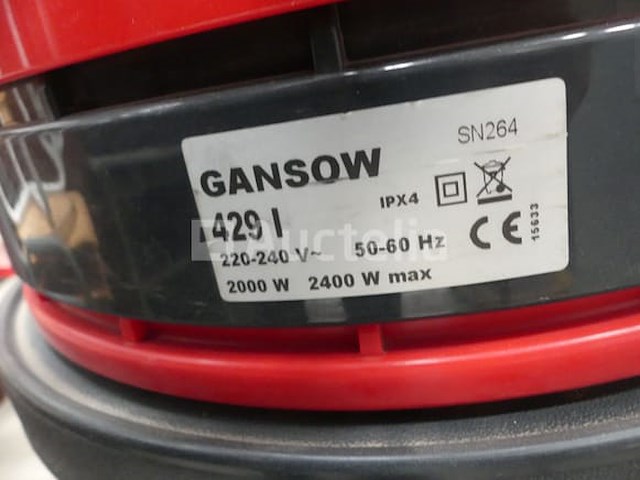 Gansow 429 i industriële stofzuiger op wielen - afbeelding 1 van  4