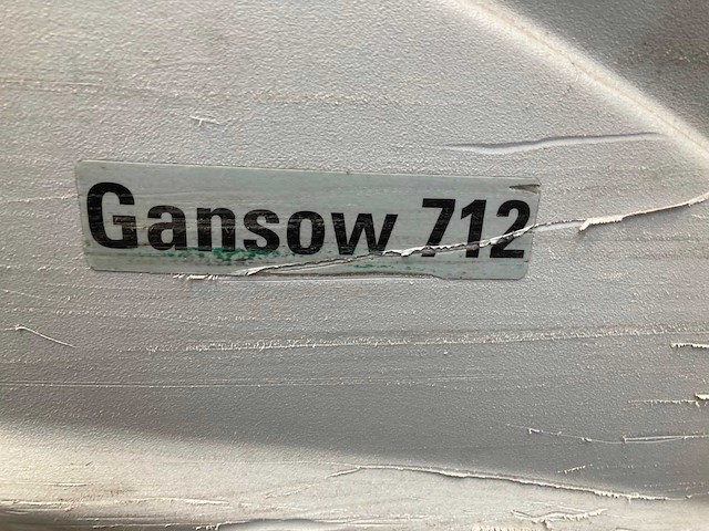 Gansow 712 - industriële veegmachine - - afbeelding 3 van  4