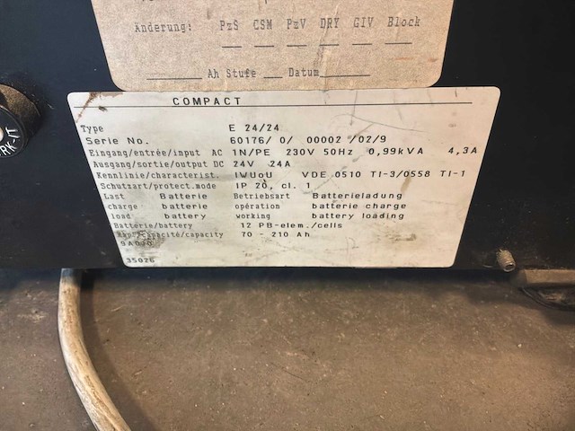 Gansow 71bf85esa schrobmachine - afbeelding 6 van  12