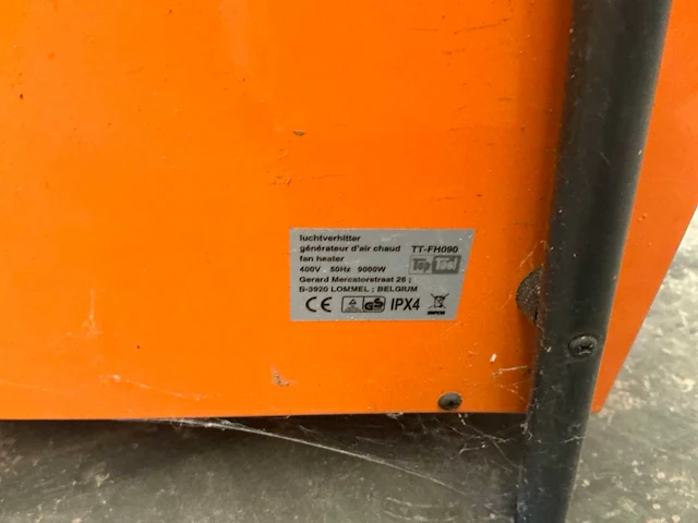 Garage toebehoren en 9kw verwarming garagekrik - afbeelding 6 van  6