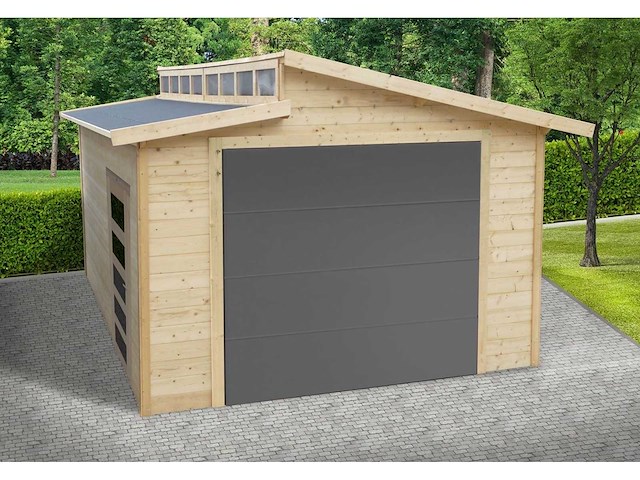 Garage torino - s8248 - garden shed & log cabin - afbeelding 1 van  3
