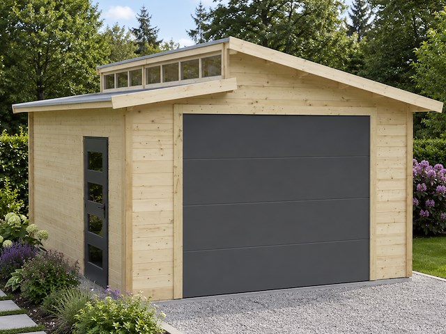 Garage torino met elektrische roldeur - afbeelding 1 van  3