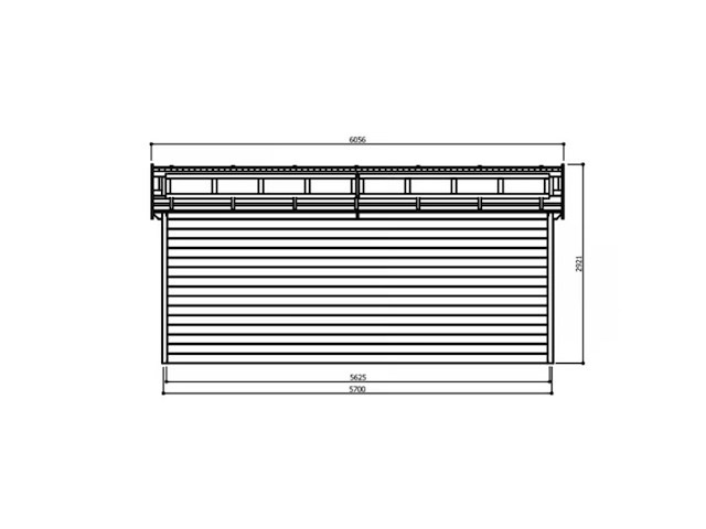 Garage torino met elektrische roldeur - afbeelding 2 van  3