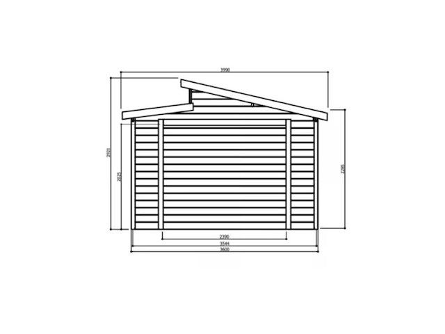 Garage torino met elektrische roldeur - afbeelding 3 van  3