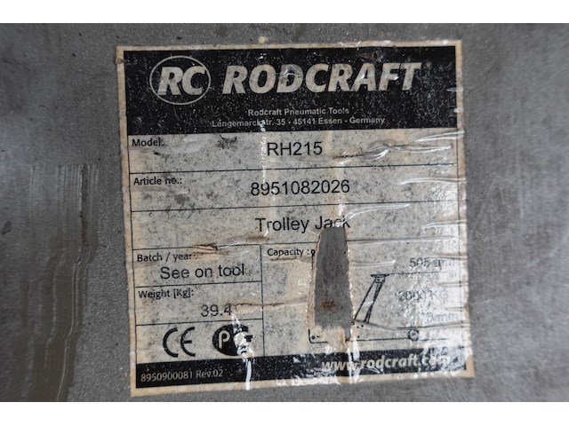 Garagekrik rodcraft - afbeelding 6 van  6