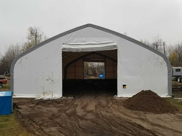 Garagetent / opslagshelter 30,5×15,25x7,015 meter - 5010023dp - afbeelding 2 van  11