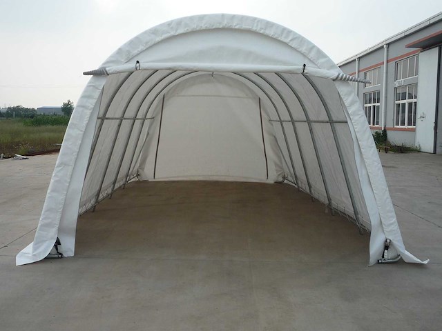 Garagetent / opslagshelter 9,20x4,30x4,30 meter / 143014 - afbeelding 1 van  5