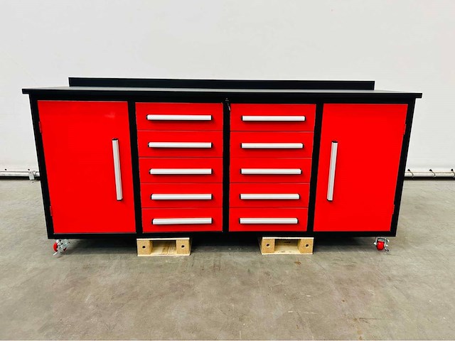 Garagewerkbank 2225x650x1100mm - afbeelding 1 van  1