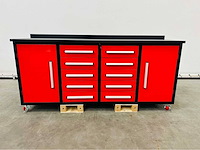 Garagewerkbank 2225x650x1100mm - afbeelding 1 van  1