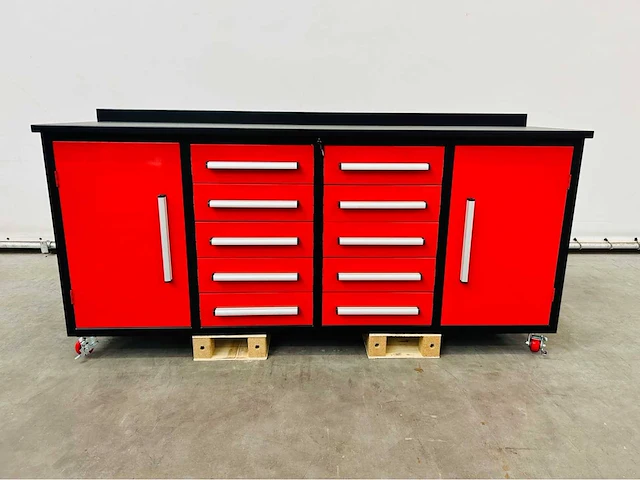 Garagewerkbank 2225x650x1100mm - afbeelding 1 van  1